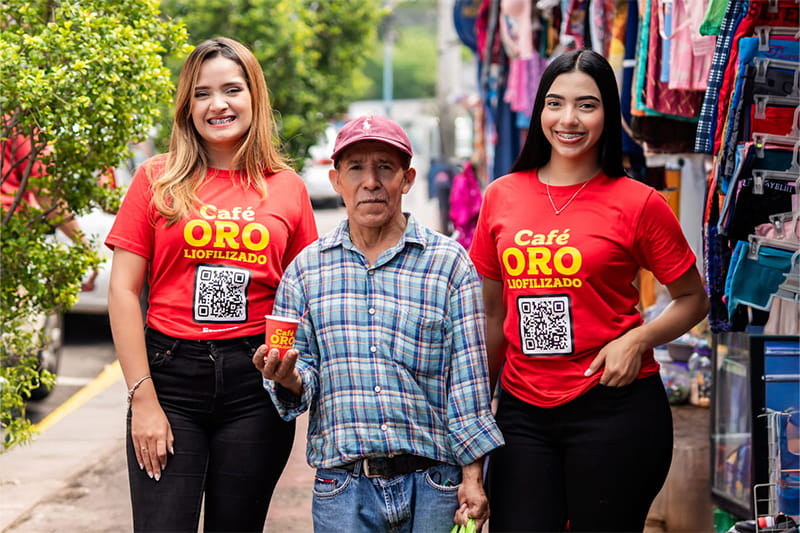 Café Oro — Activación 4 ciudades simultáneas