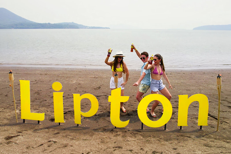 Lipton — Activación con influencers zona costera