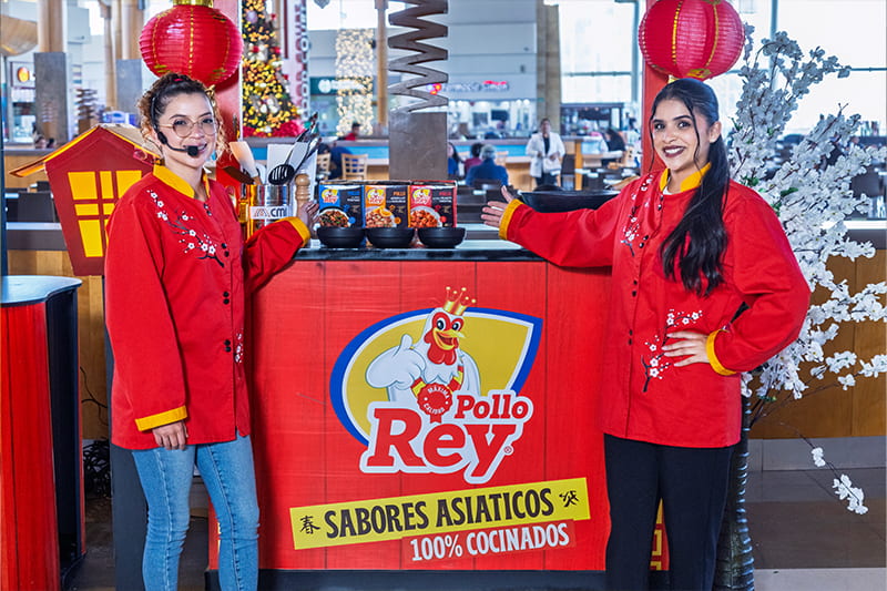 Pollo Rey / Corona — Branding en punto de contacto